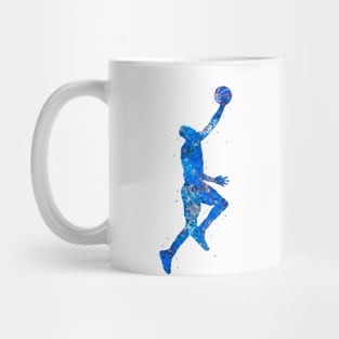 Blue Basketball player Mug